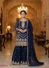 KB 3314 Heavy Chinon Top With Sharara Dupatta Wholesalers In Delhi